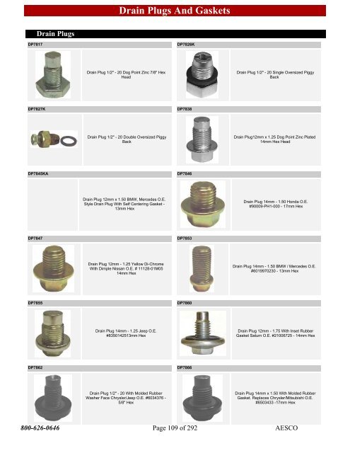 Brake Lathe Parts And Accessories - aesco