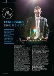 interview with APO Principal Percussionist Eric Renick