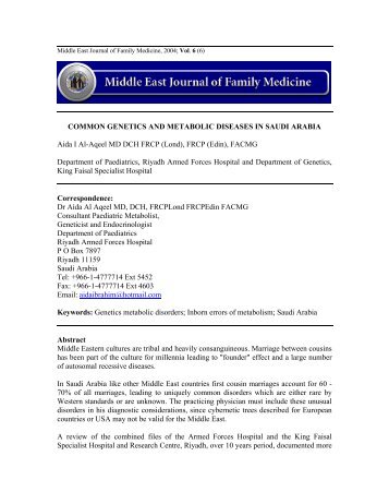 pdf of article - Middle East Journal of Family Medicine