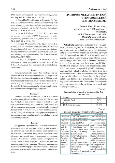 stiinte med 3 2011.indd - Academia de ÅtiinÅ£e a Moldovei