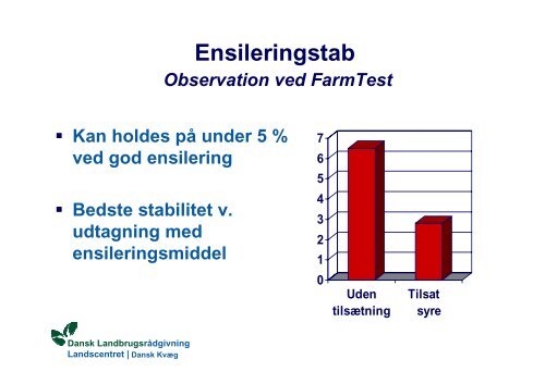 Crimpning og ensilering af korn - LandbrugsInfo