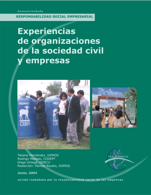 Experiencias de organizaciones de la sociedad civil y empresas