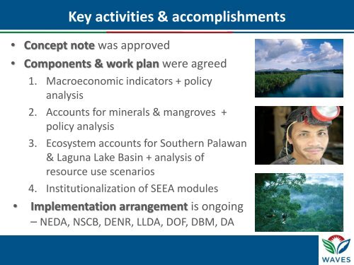 Philippines - Wealth Accounting and the Valuation of Ecosystem ...