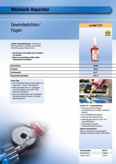 Loctite® oder Teroson