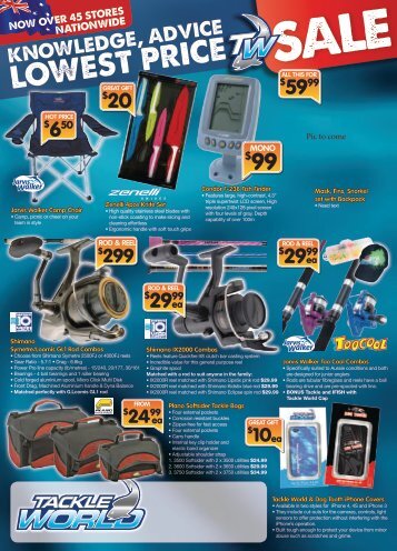 Tackle World Summer Catalogue 2011.pdf - Tackle World Bundaberg