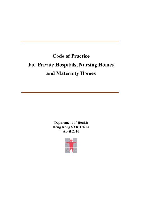 Code Of Practice For Private Hospitals Nursing Homes And Maternity