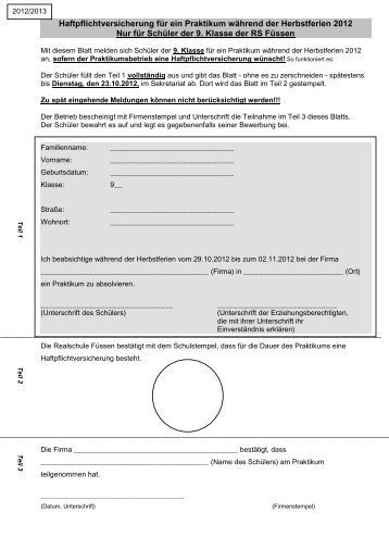 Anmeldezettel freiwillige Praktika in den Ferien.pdf - Internetauftritt ...