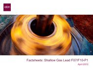 Shallow Gas Prospect F07/F10-P1 - EBN