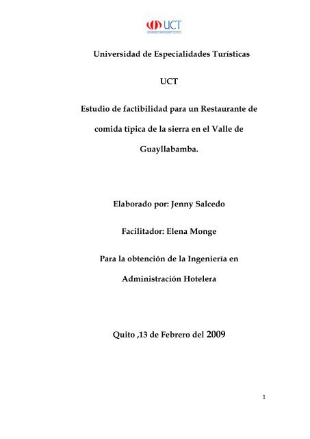 Tesis Proyecto1.pdf - Repositorio Digital UCT - Universidad de ...