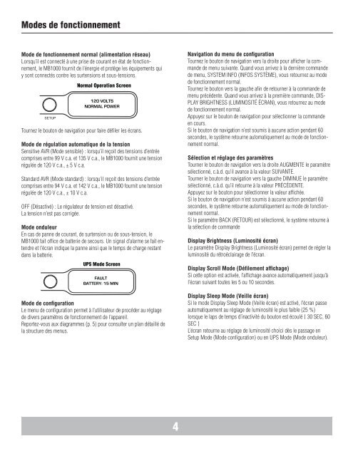 MB1000 Instructions - Panamax!