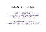 Powerpoint as a 12MB .pdf - Sydney Mineral Exploration Discussion ...