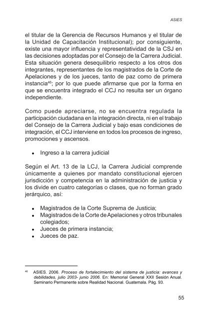 AdministraciÃ³n de justicia en CentroamÃ©rica 2000-2009