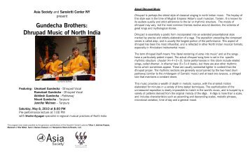 Prg notes Gundecha Brothers 2010 for WEB - Asia Society