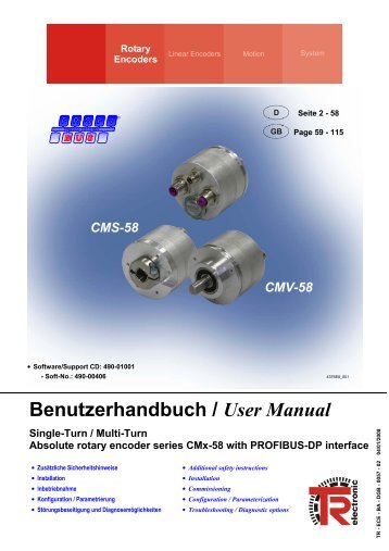 Benutzerhandbuch / User Manual - TR Electronic