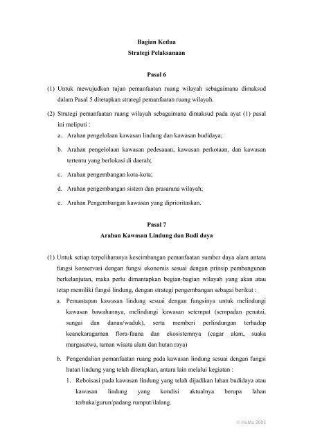 peraturan daerah propinsi kalimantan selatan nomor 9 tahun 2000 ...