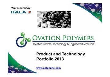 Ovation Polymers Presentation Brochure, 1MB