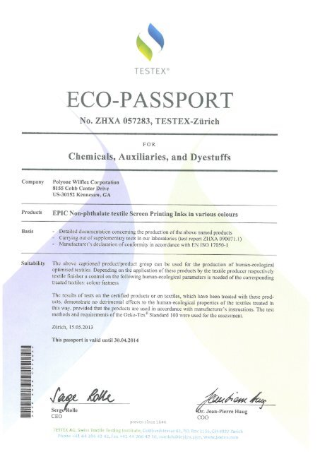 Wilflex Epic Eco Passport - Midwest Sign & Screen Printing Supply