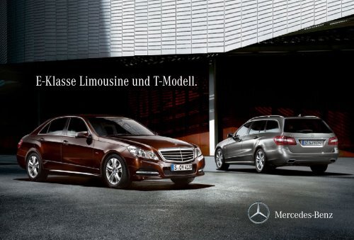 E-Klasse Limousine und T-Modell. - Mercedes-Benz MagyarorszÃ¡g