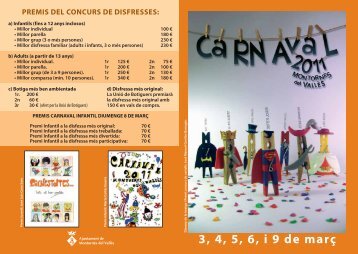 El programa d'activitats en format pdf - Ajuntament de Montornès del ...