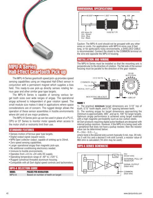 Darrtt Controls Full Linnee Catalog - Dart Controls