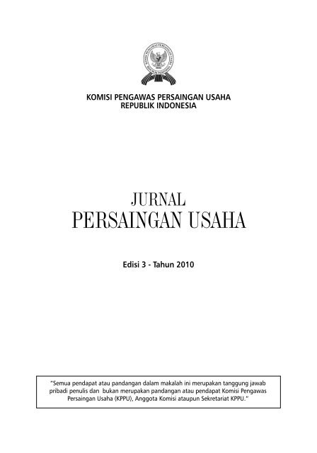 jurnal - KPPU