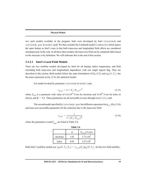 PISCES-2ET and Its Application Subsystems - Stanford Technology ...