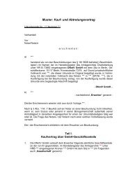 Muster Kaufvertrag Ortsgemeinde Buchs