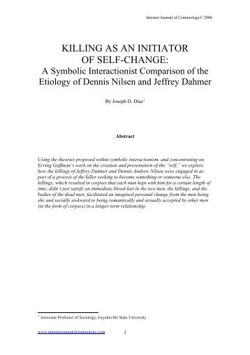 Diaz - Killing as an Initiator of Self-Change - Internet Journal of ...