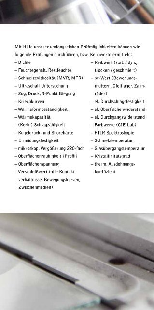 Gleitlager aus Kunststoff - Wolf Kunststoff-Gleitlager GmbH