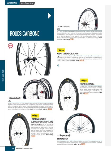 Culture Vélo - Catalogue 2015