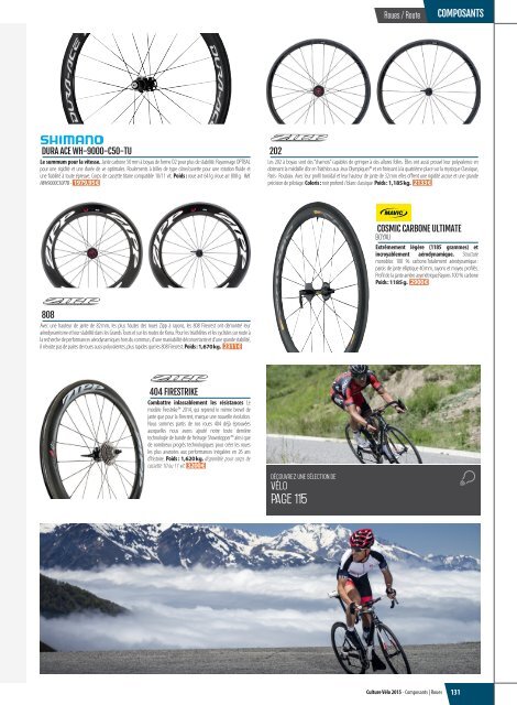 Culture Vélo - Catalogue 2015