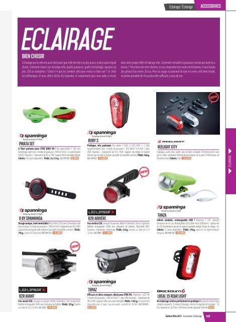 Culture Vélo - Catalogue 2015