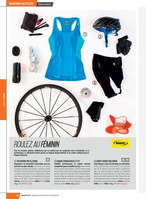 Culture Vélo - Catalogue 2015