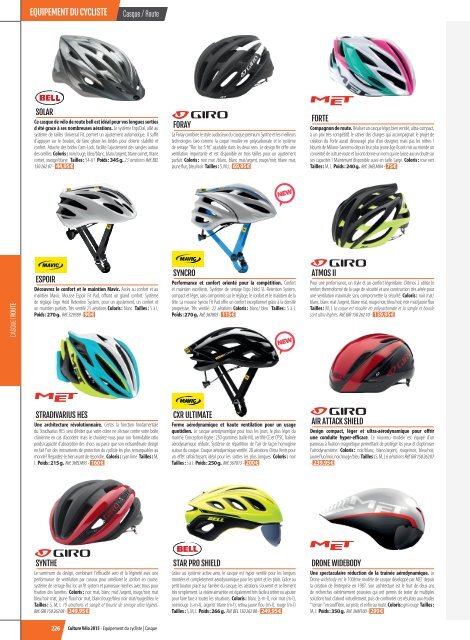 Culture Vélo - Catalogue 2015