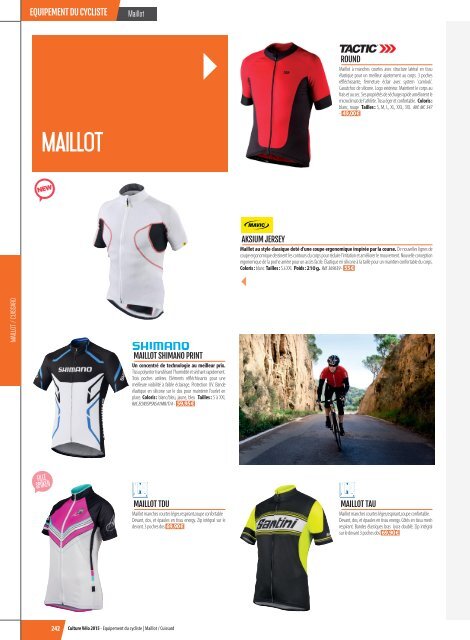 Culture Vélo - Catalogue 2015