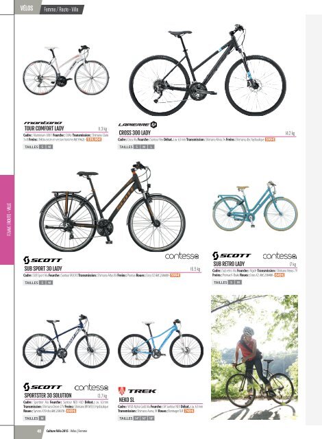 Culture Vélo - Catalogue 2015