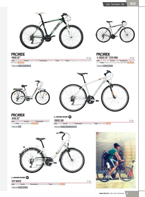 Culture Vélo - Catalogue 2015