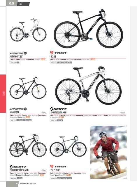 Culture Vélo - Catalogue 2015