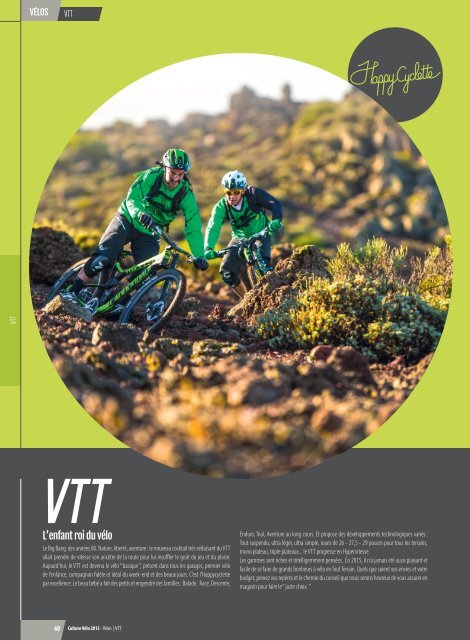 Culture Vélo - Catalogue 2015