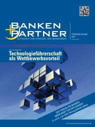 Sonderausgabe SAP. - Banken+Partner