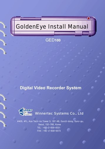 GoldenEye Install Manual