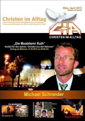 Gemeindebrief 2012-03 04 - Christen im Alltag