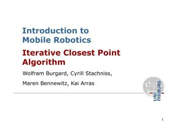 Iterative Closest Point Algorithm Introduction to Mobile Robotics