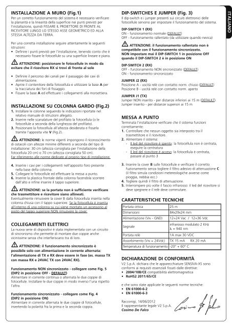 Manual de instruÃ§Ãµes (I,GB,F,E,P,D,NL) - V2