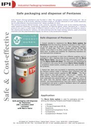 Pentane safe handling.pdf - Micro Matic USA