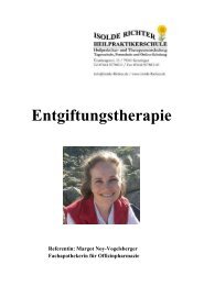 Entgiftung - Isolde Richter