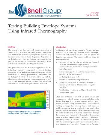 Infrared Camera & Envelope Systems pdf - Efficiency Vermont