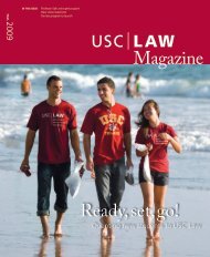 Ready, set, go! - USC Gould School of Law - University of Southern ...
