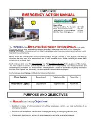 emergency action manual - Charlotte County Health Department