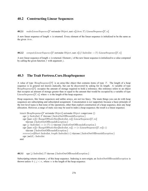 The Fortress Language Specification - CiteSeerX